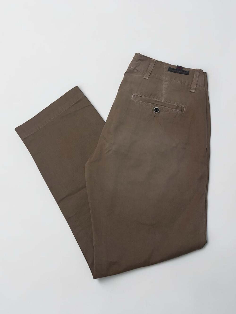 Citizens of Humanity Mens Brown Cotton Chino Trousers Size 26